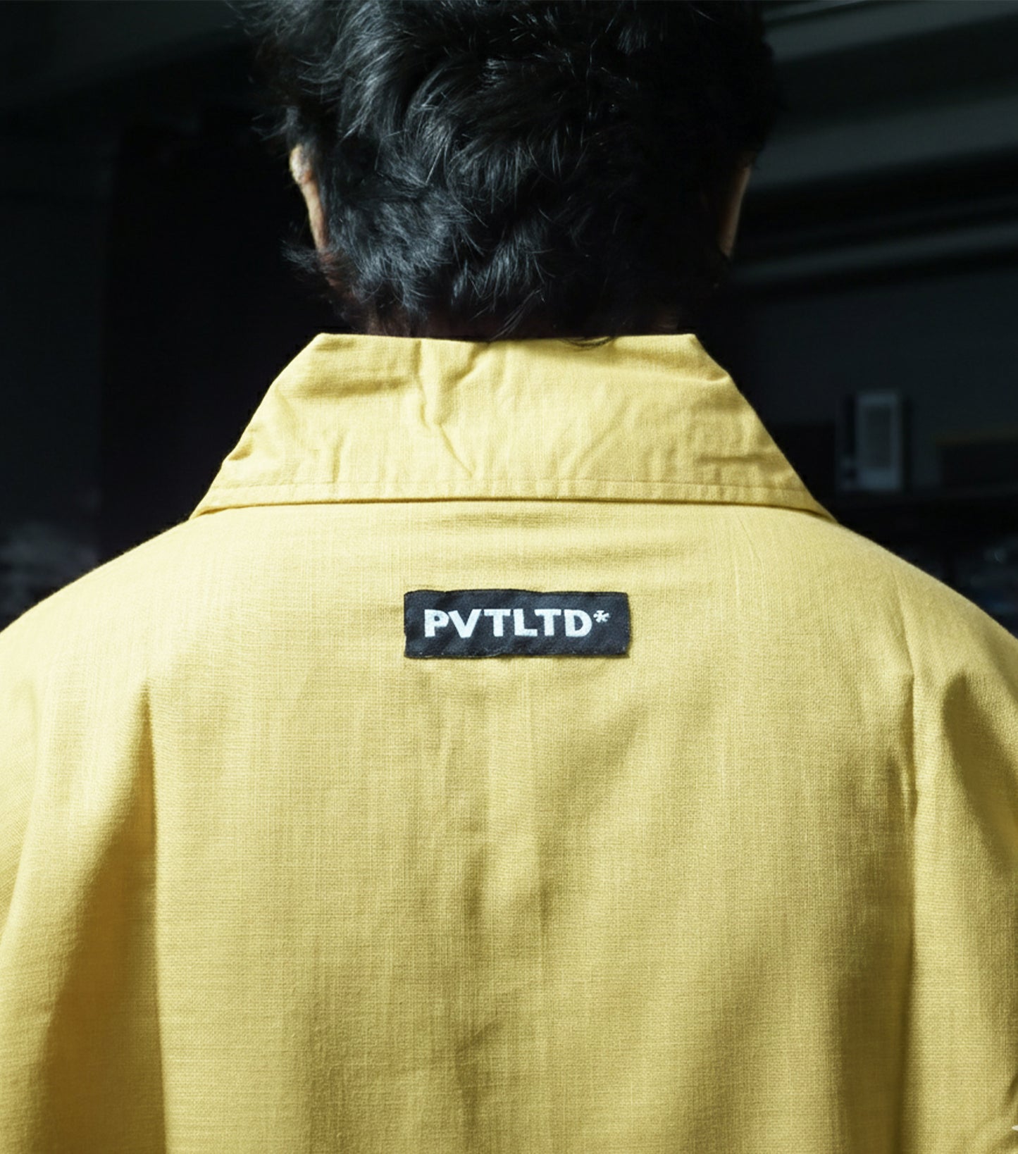 Yellow Linen Cotton Shirt
