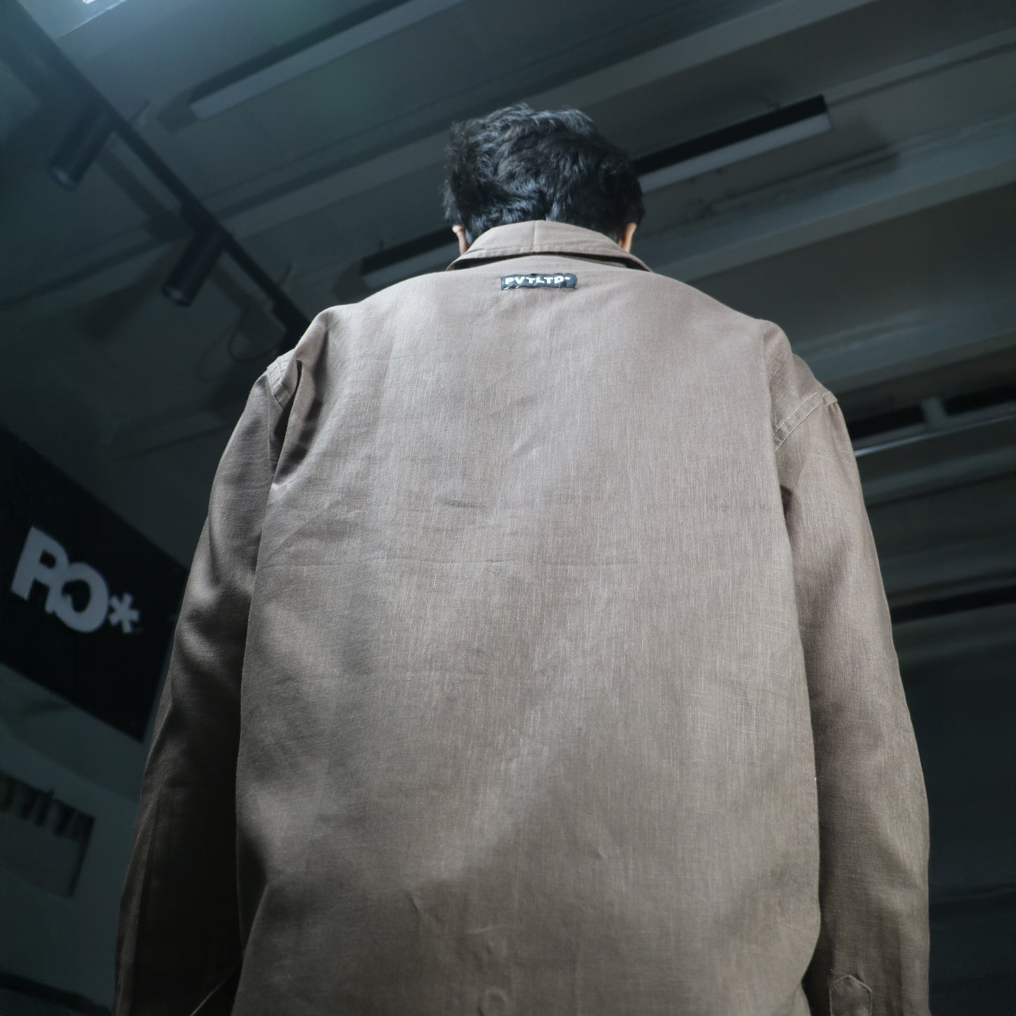 Brown Linen Cotton Shirt