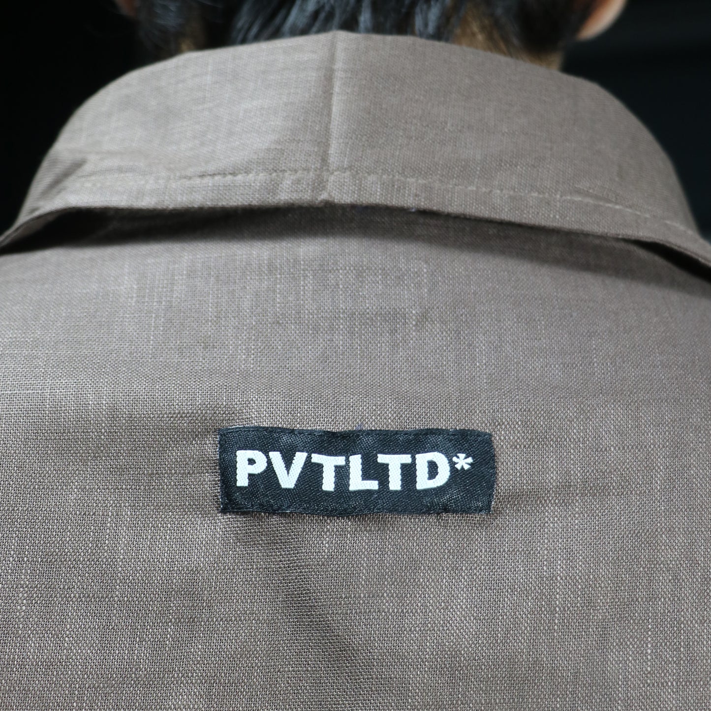 Brown Linen Cotton Shirt