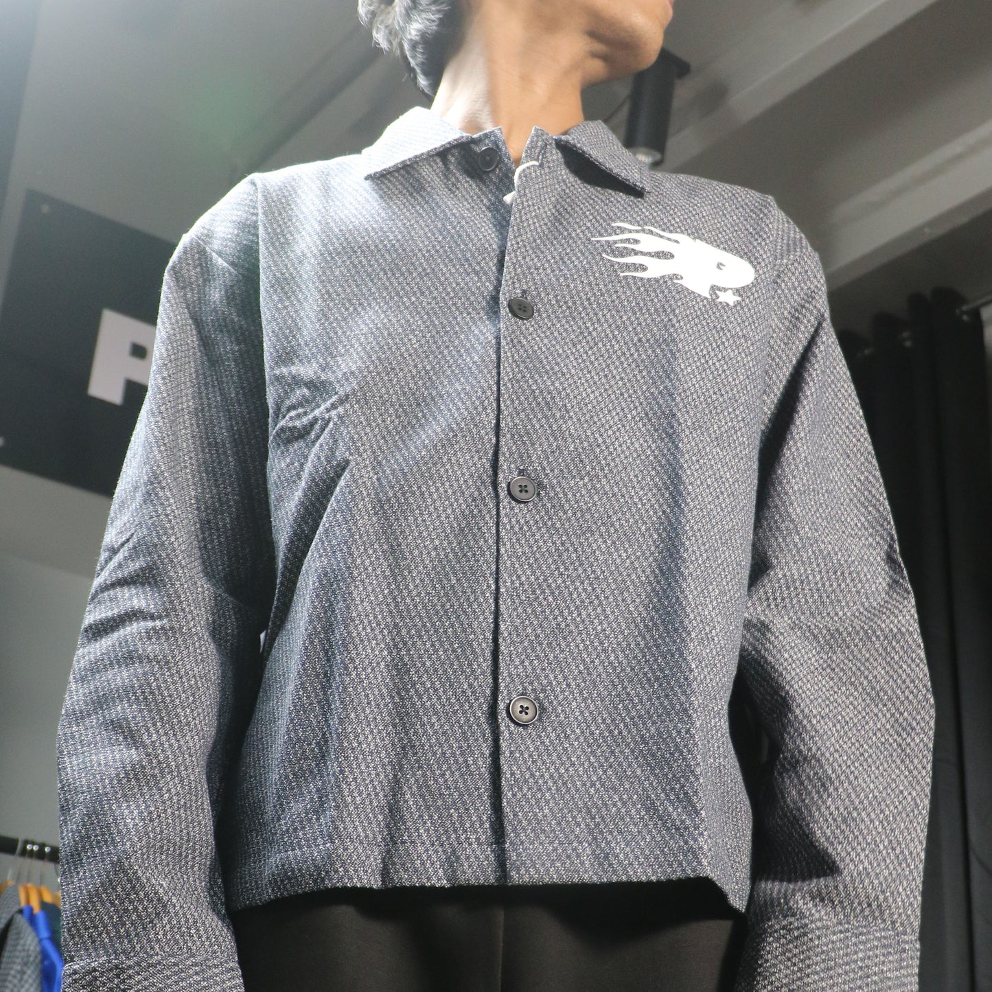 Exter Overshirt (Blue)