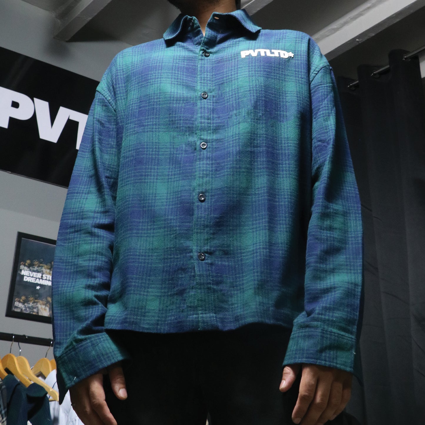 Jaded Green Flannel