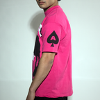 PVTLTD* The Sharukh Tee, detail view of the print and fabric