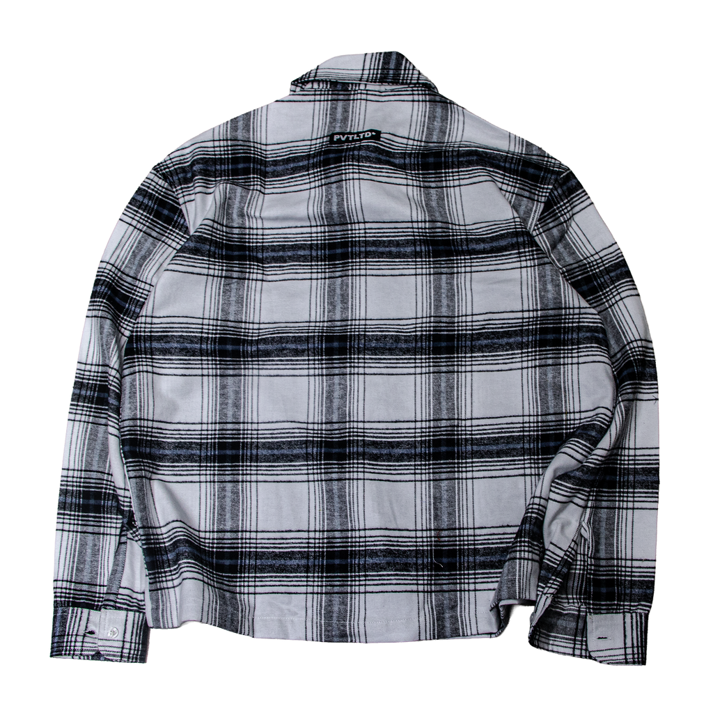 Iced White Button Down