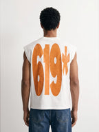 White Raw Power Vest