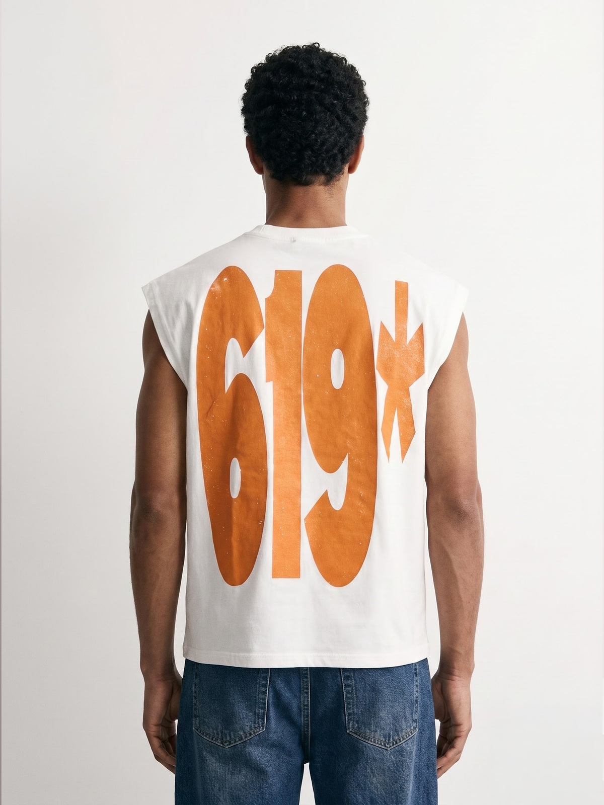 White Raw Power Vest