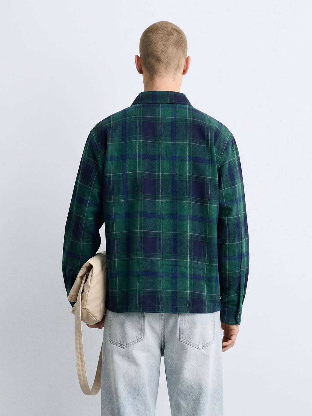 P.V.T Shirt Green Checks Shirt