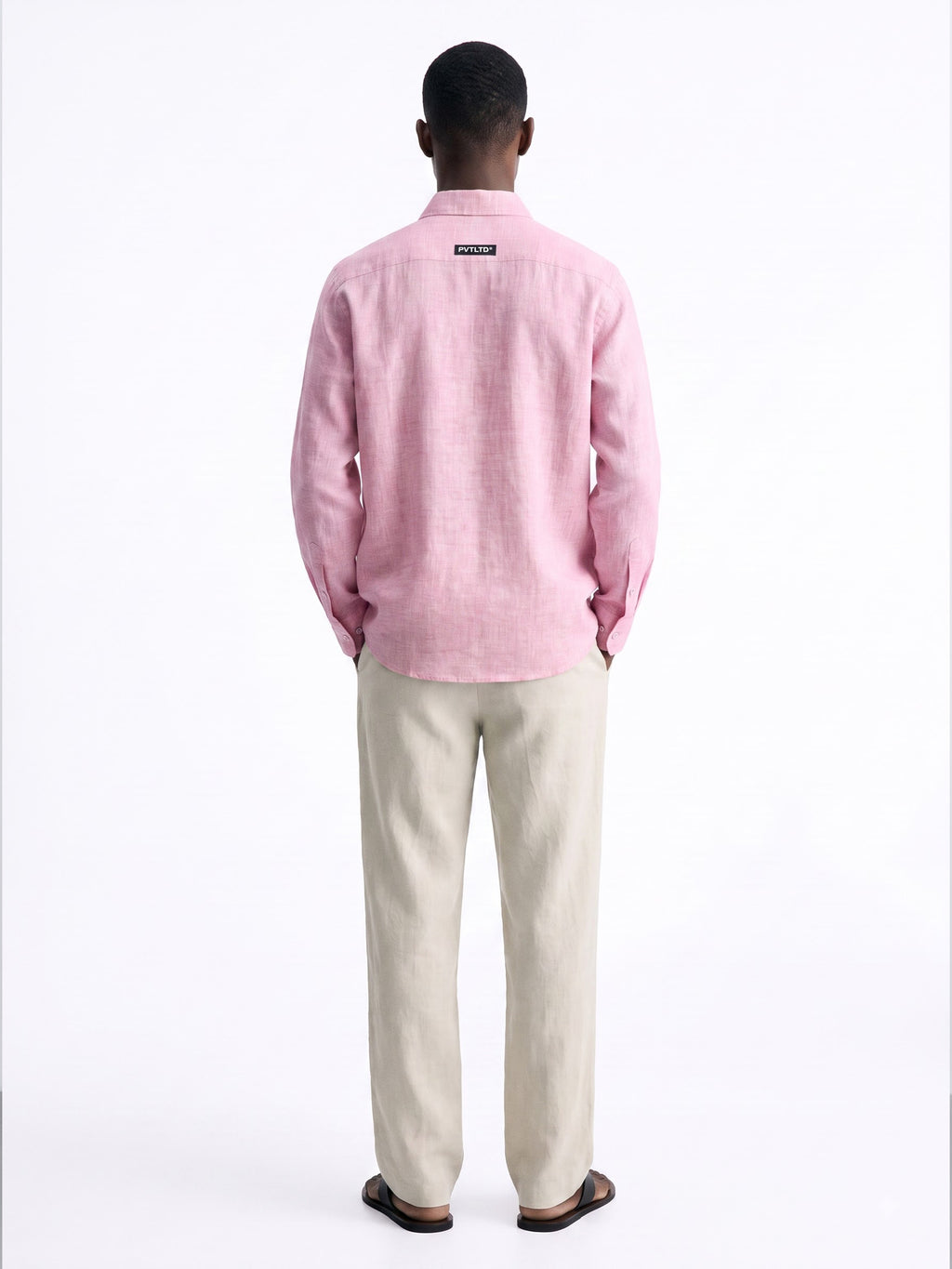 Pink Linen Shirt