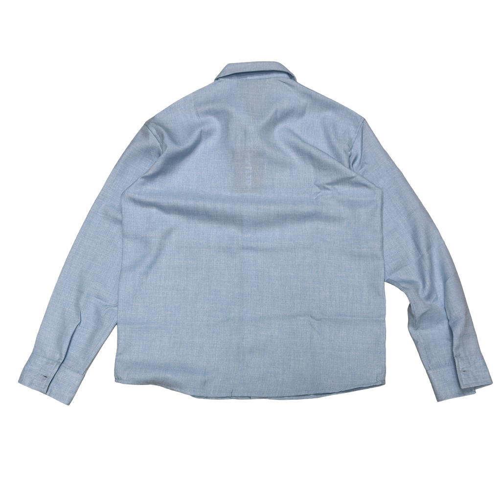 Sky Blue Linen Shirt