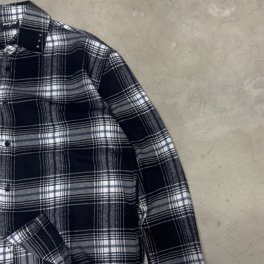 Midnight Checkered Shirt