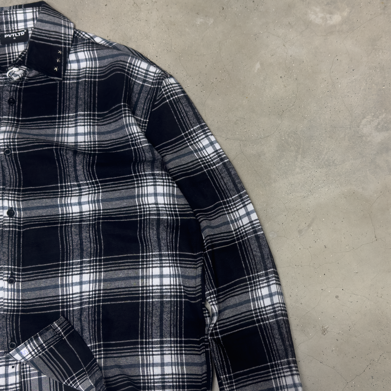 Midnight Checkered Shirt