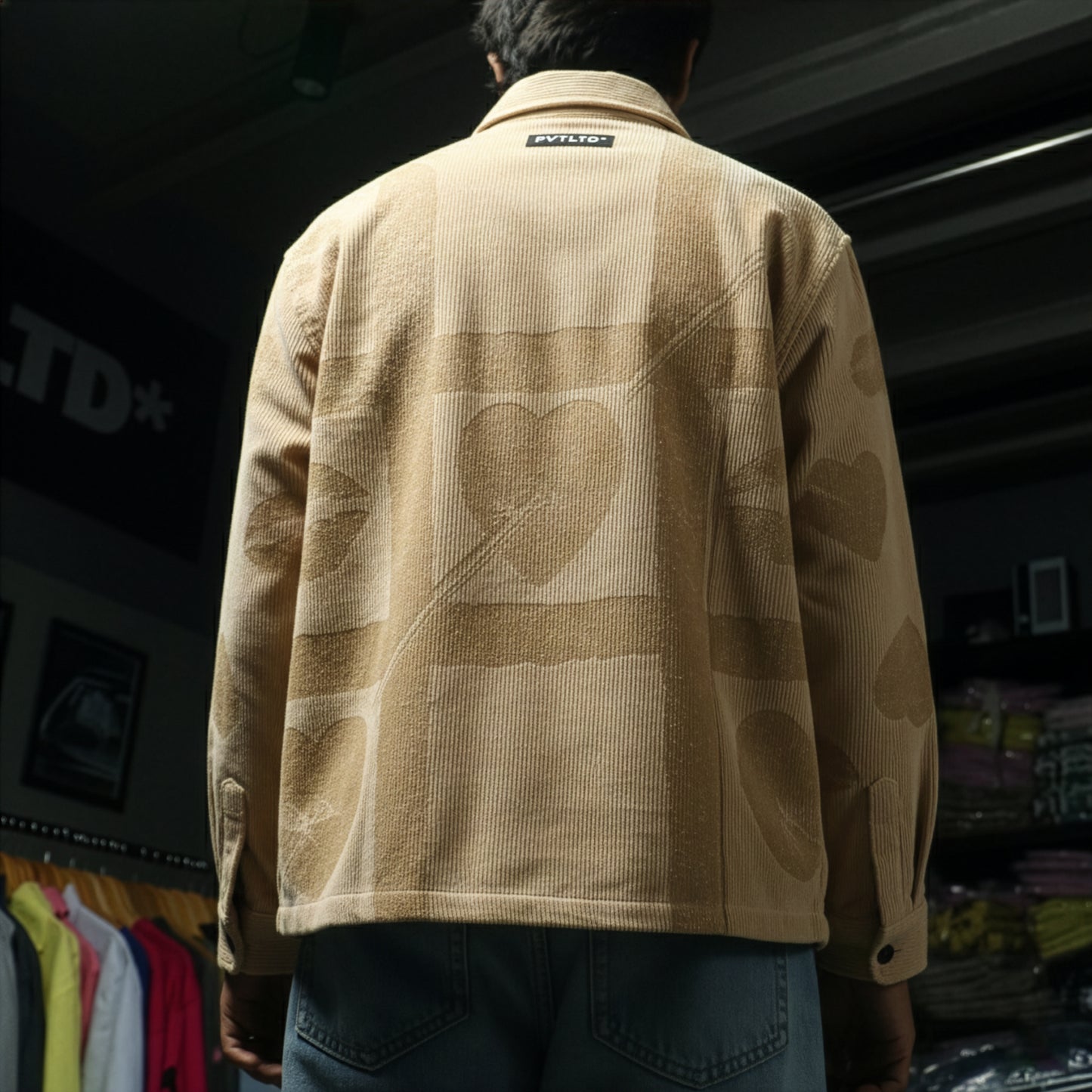 Love X & O Corduroy Shirt