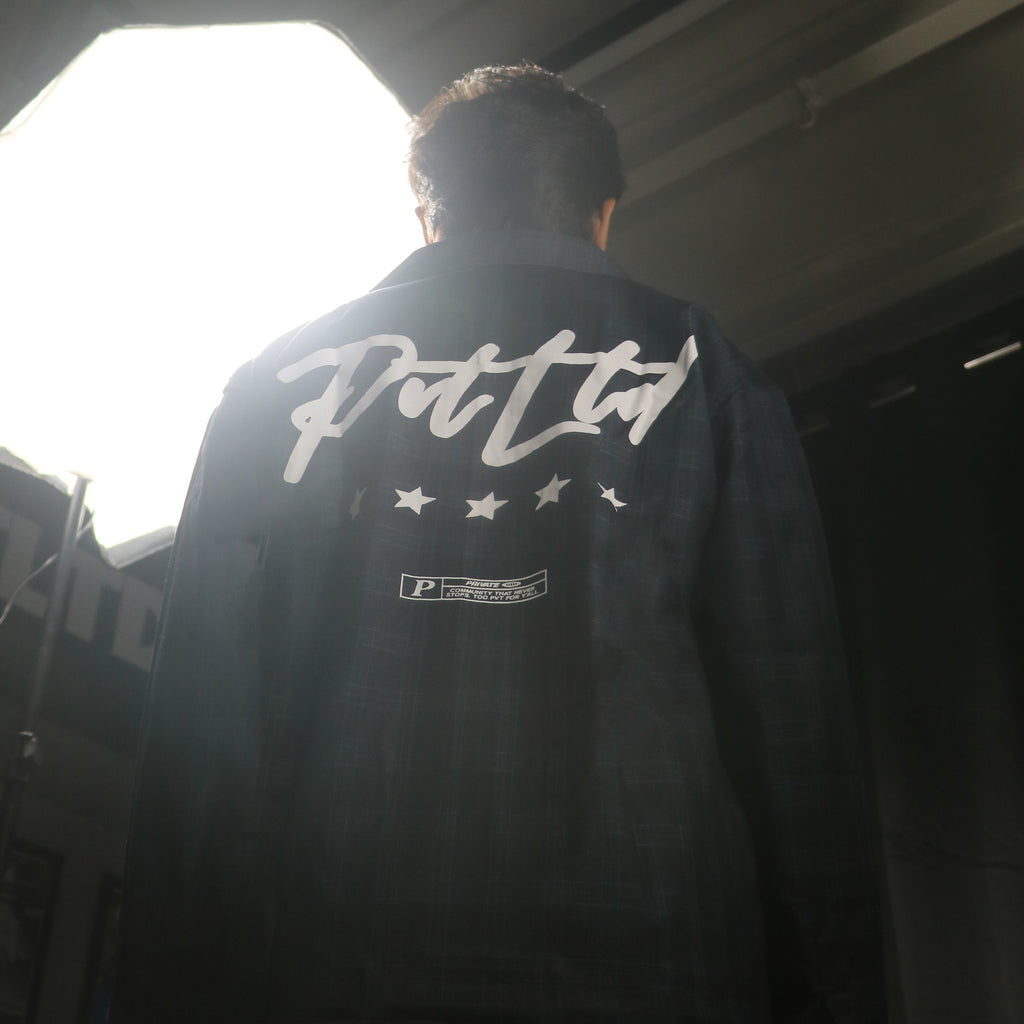 Blaze Grid Zip Up