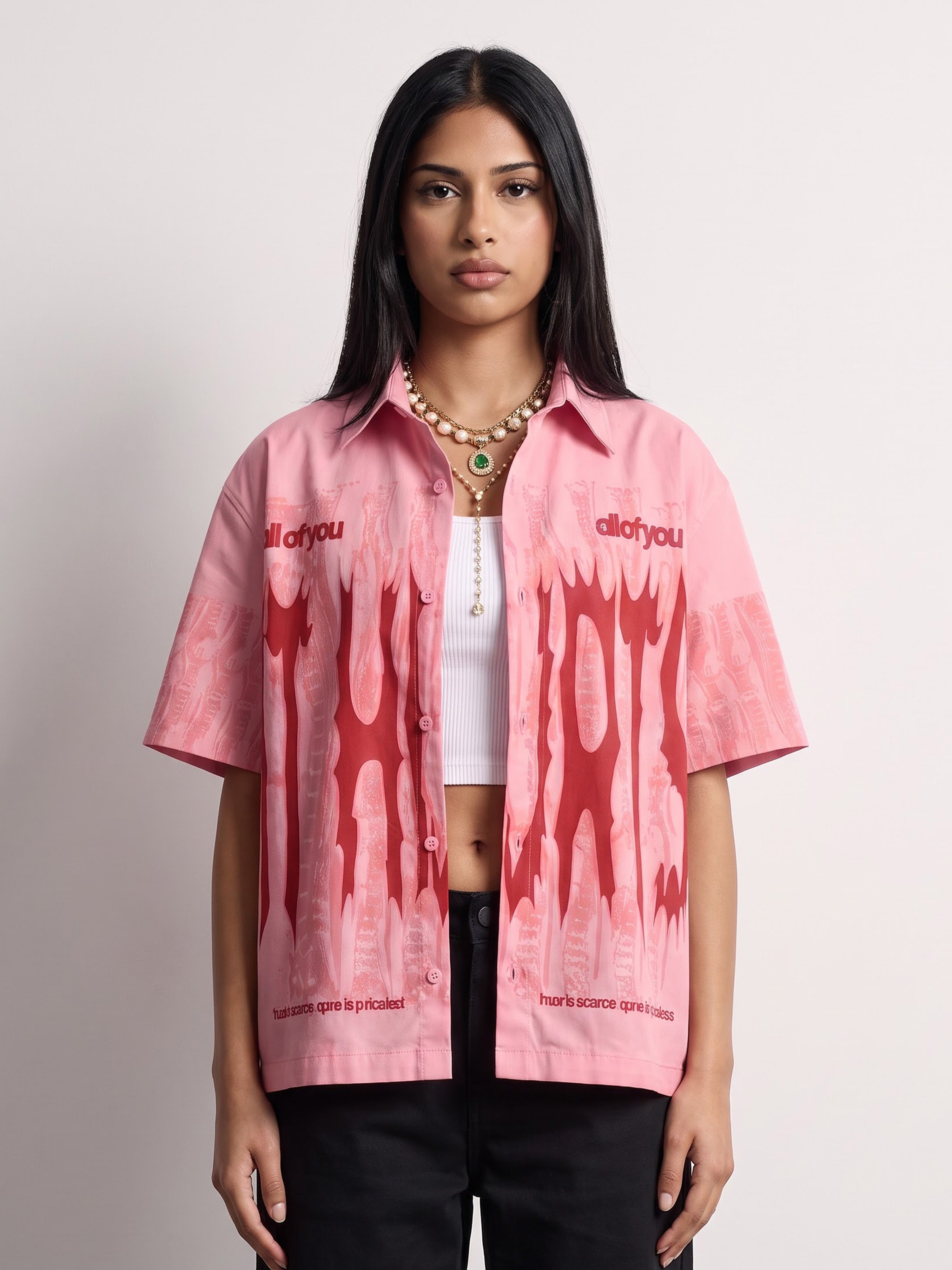 Pink Blood Shirt