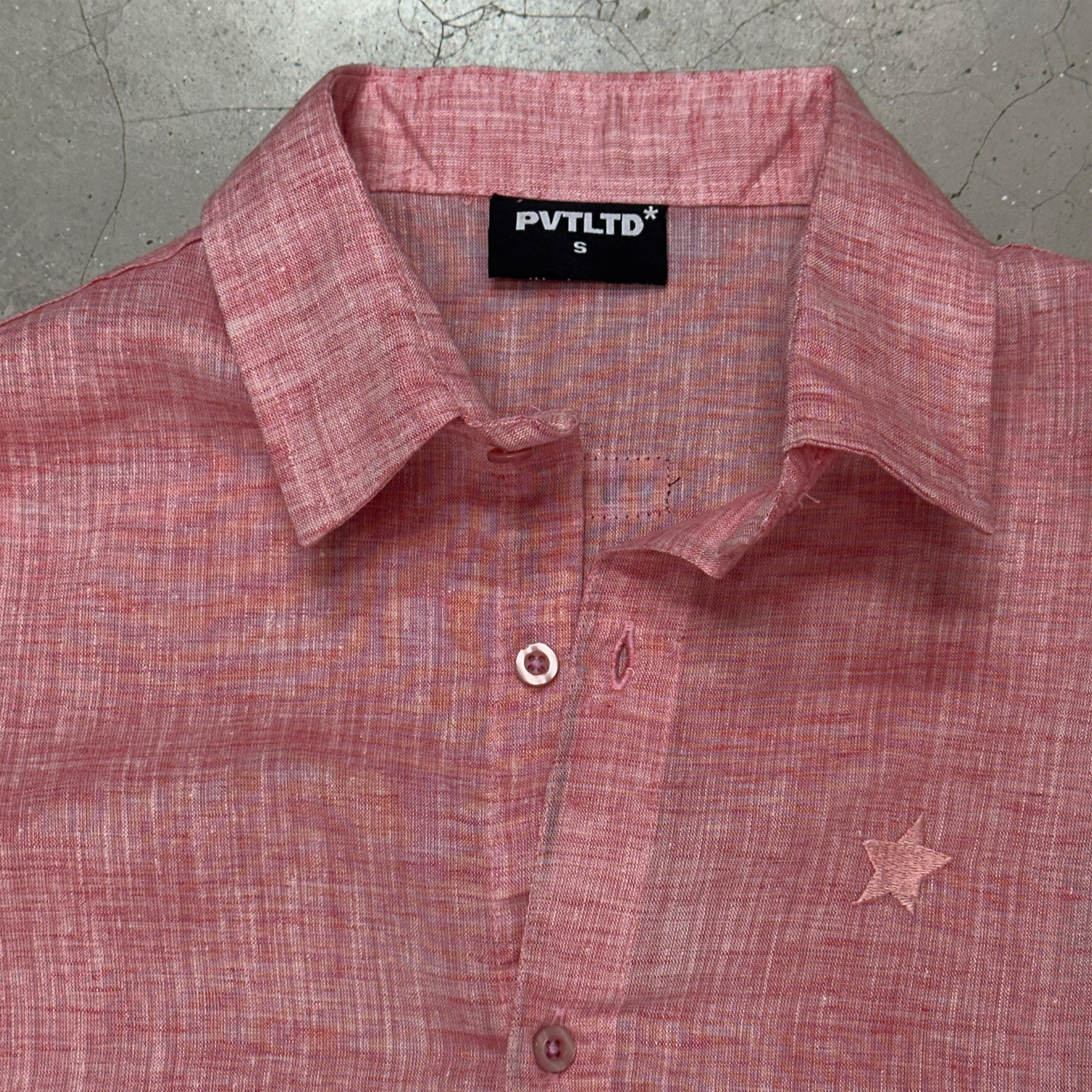 Tart Peach Solid Shirt