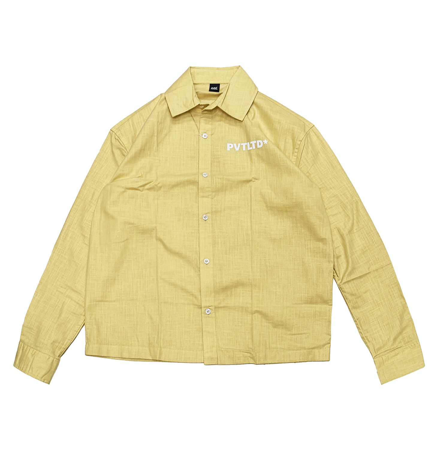 Yellow Linen Cotton Shirt