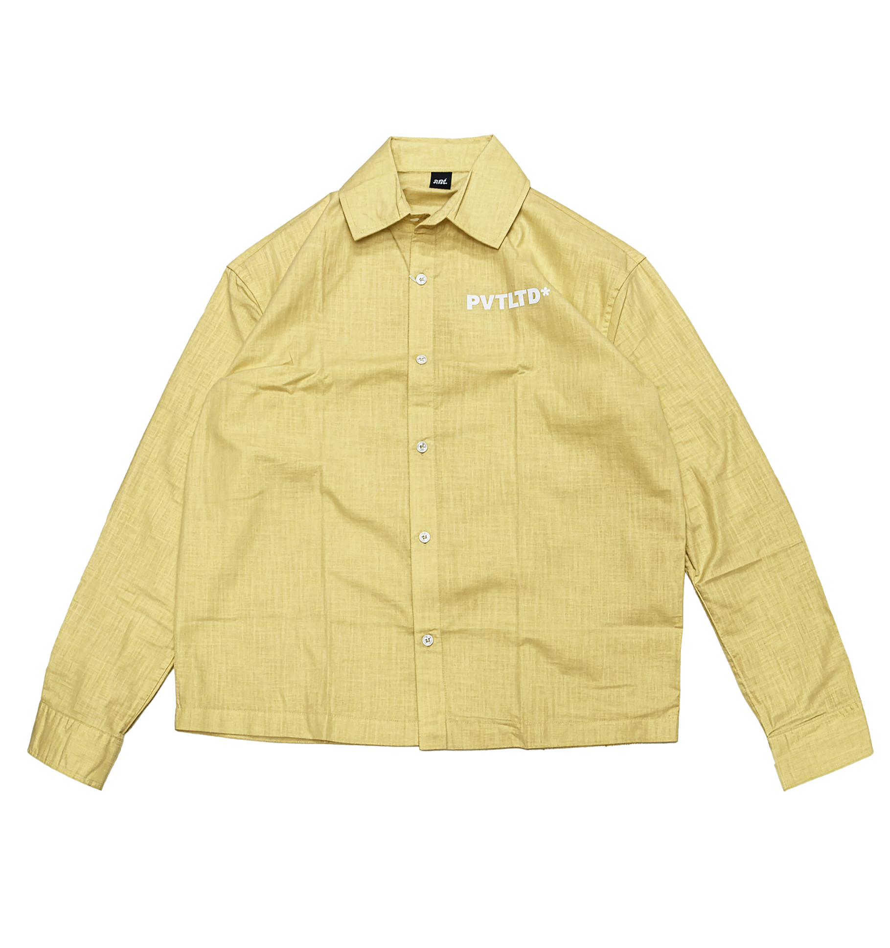 Yellow Linen Cotton Shirt