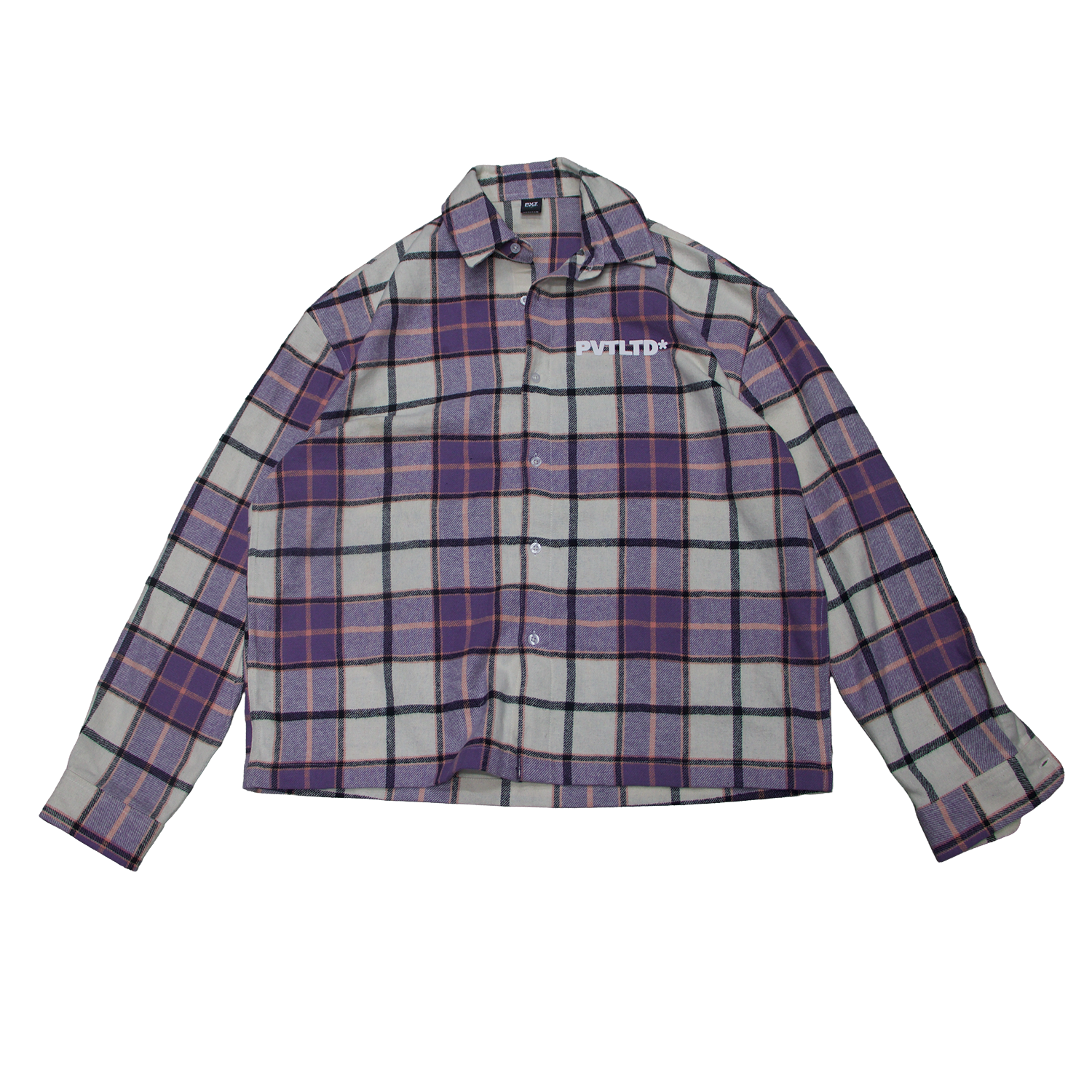 Purple Checkered Shirt
