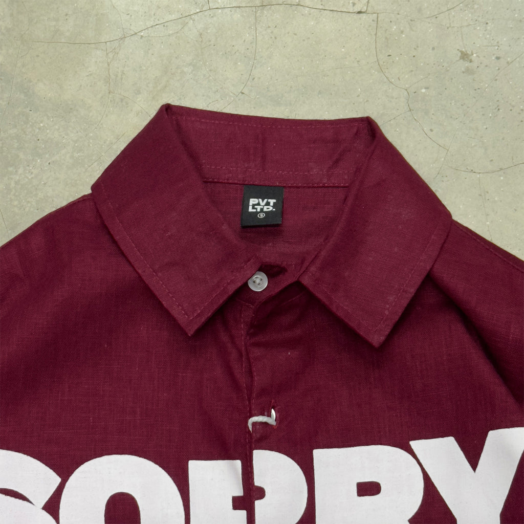 Sorry Honey Shirt (Linen Cotton)