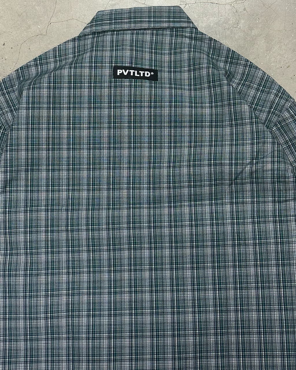 Bottle Green Checks Shirt