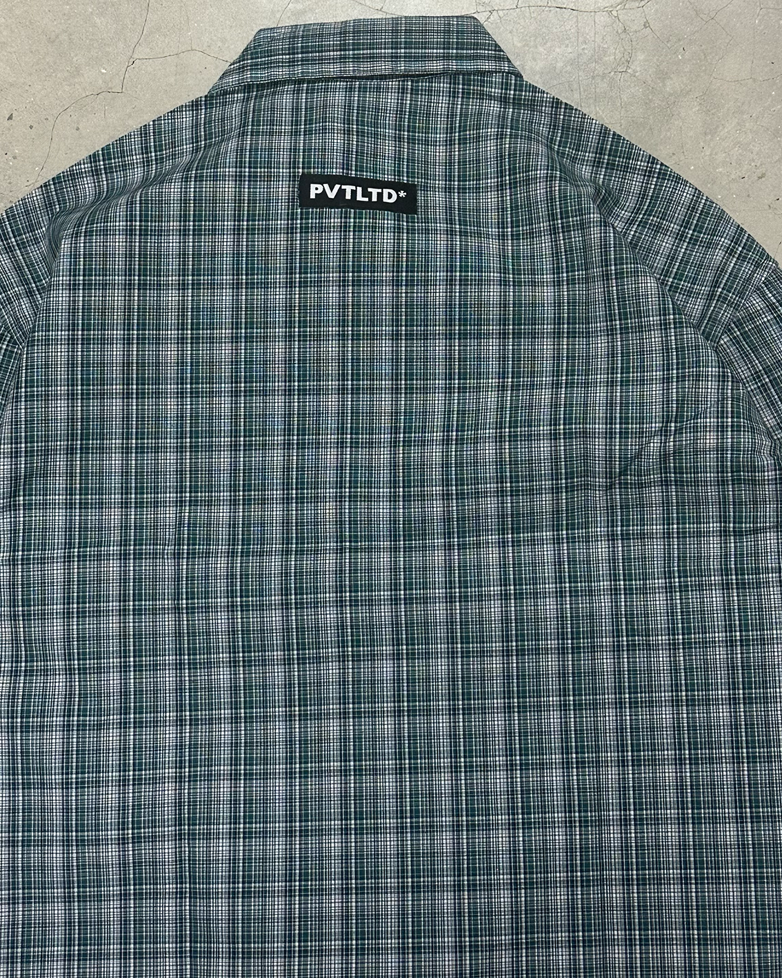 Bottle Green Checks Shirt