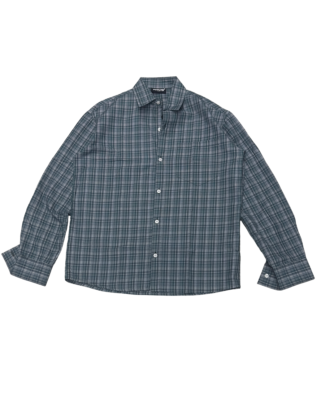 Bottle Green Checks Shirt