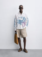 Karma White Linen Shirt
