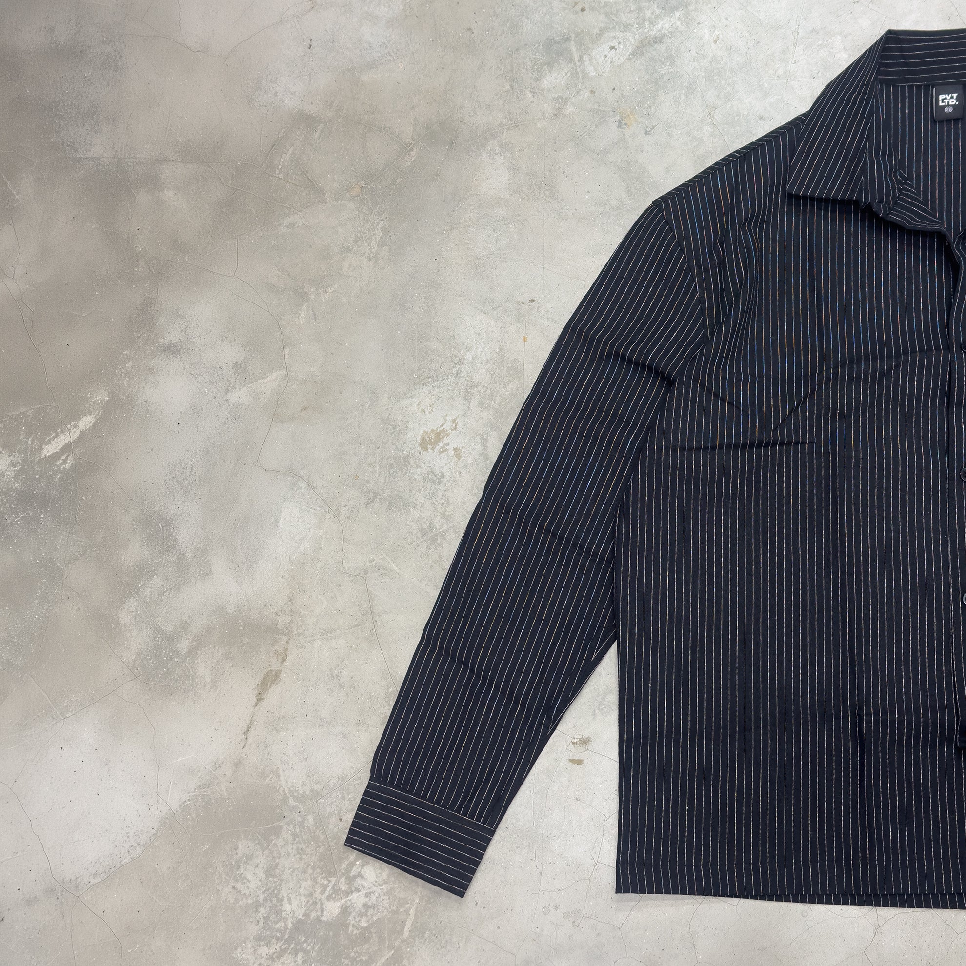 Pinstripe Linen Shirt