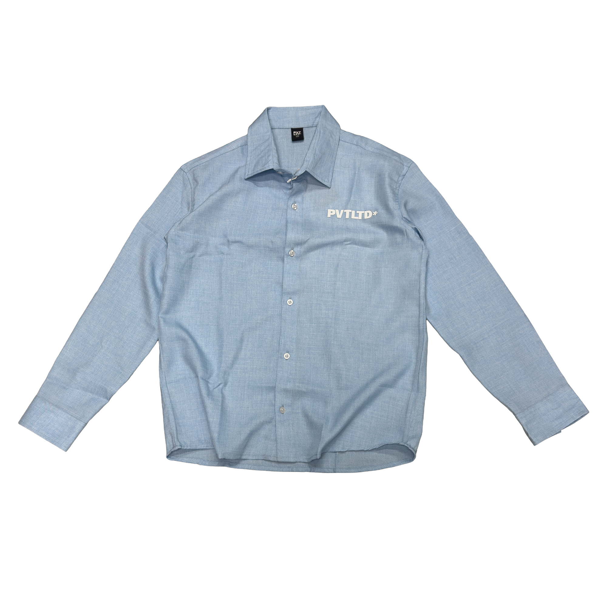 Sky Blue Linen Shirt