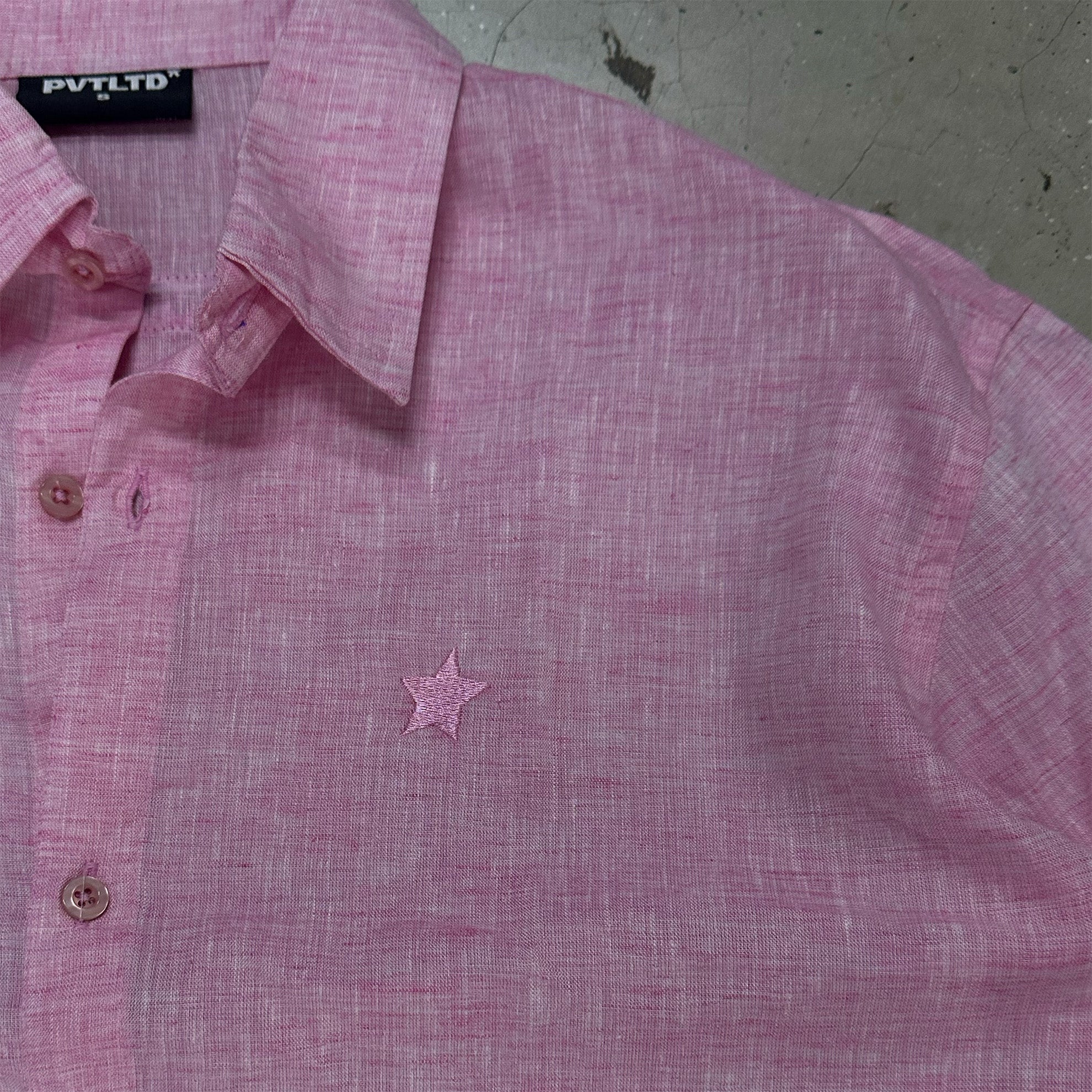 Pink Solid Shirt