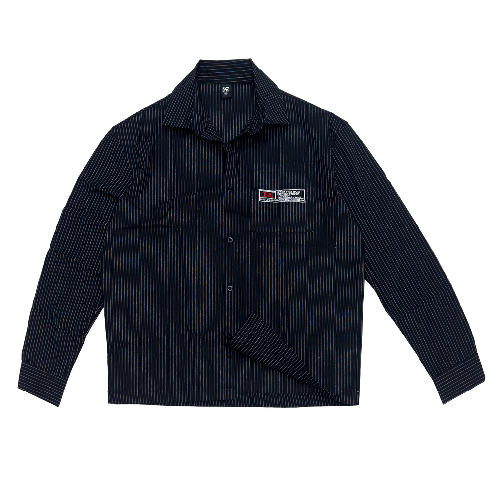 Pinstripe Linen Shirt