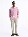Pink Linen Shirt