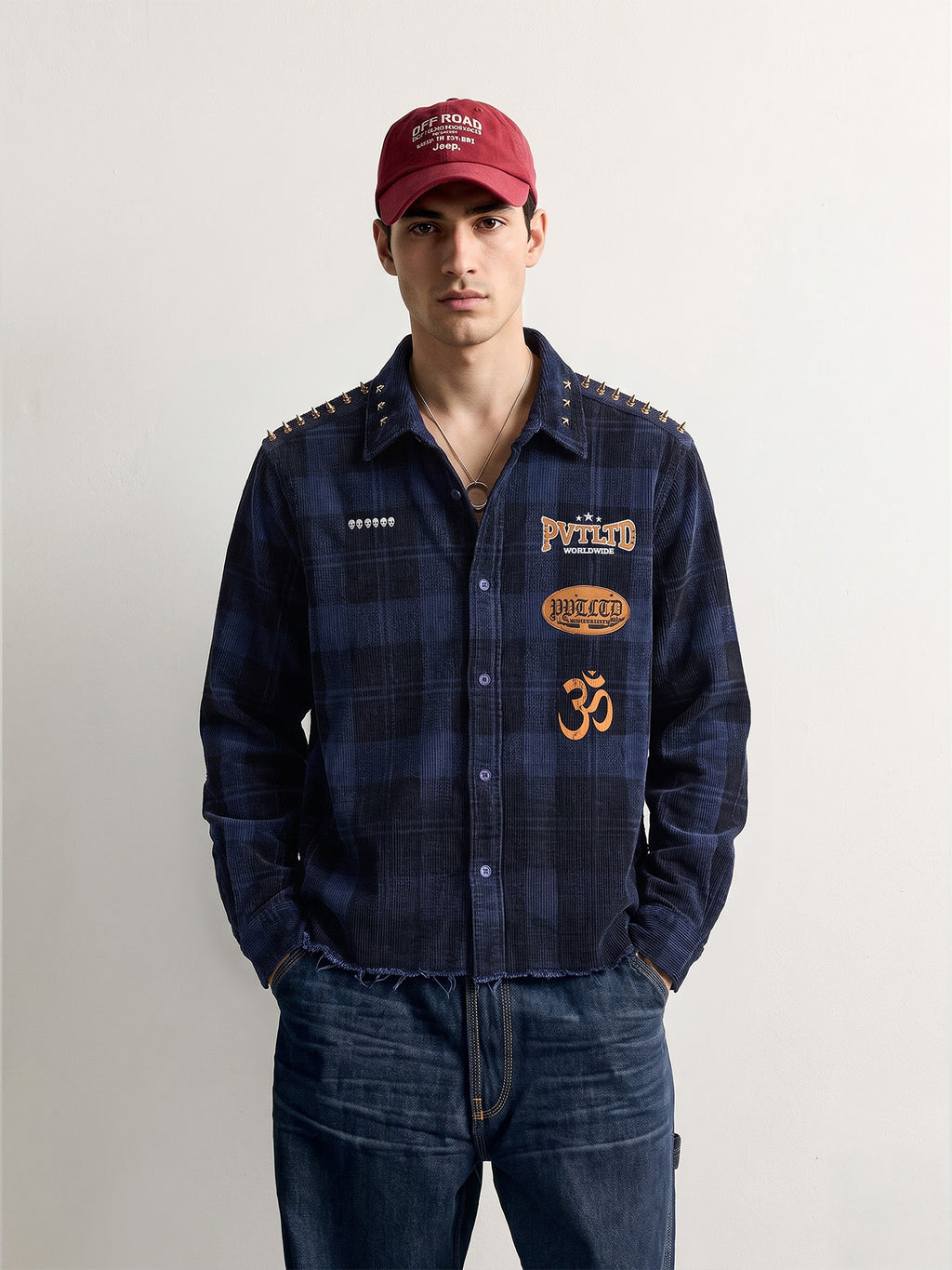 Himalayan Biker Corduroy Shirt
