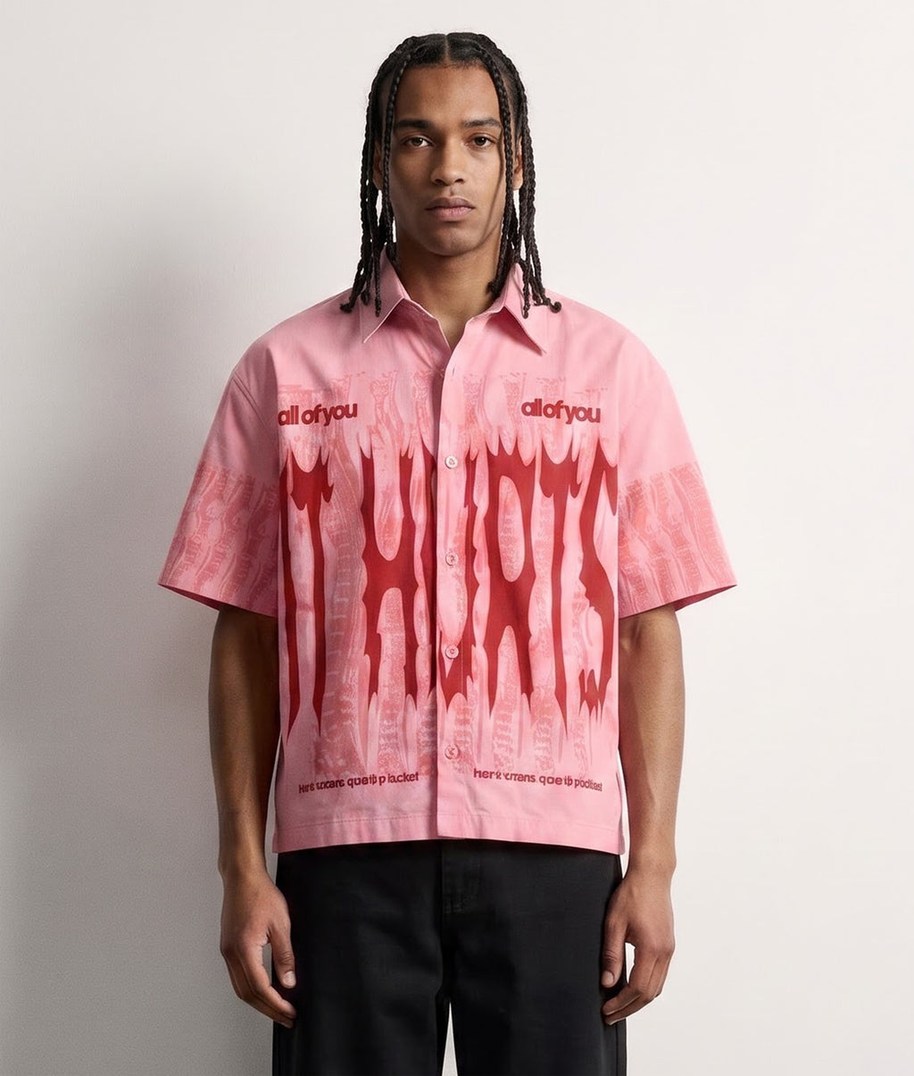 Pink Blood Shirt