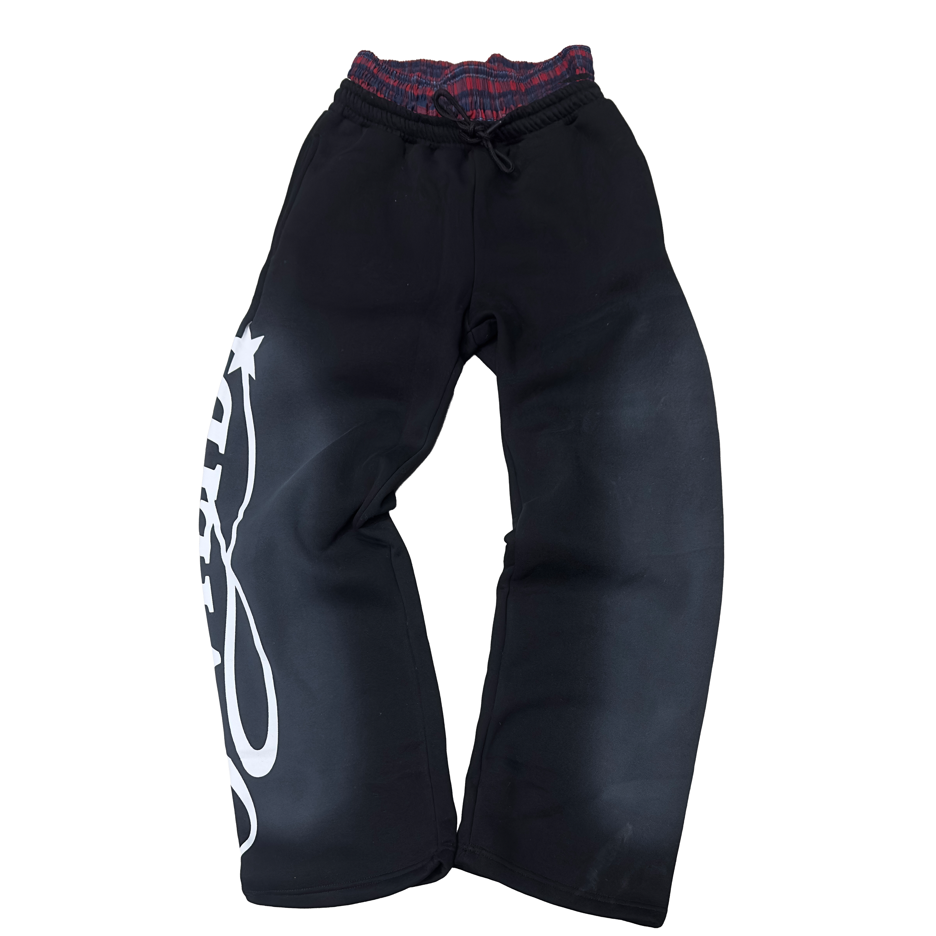Black Boxer Track Pant
