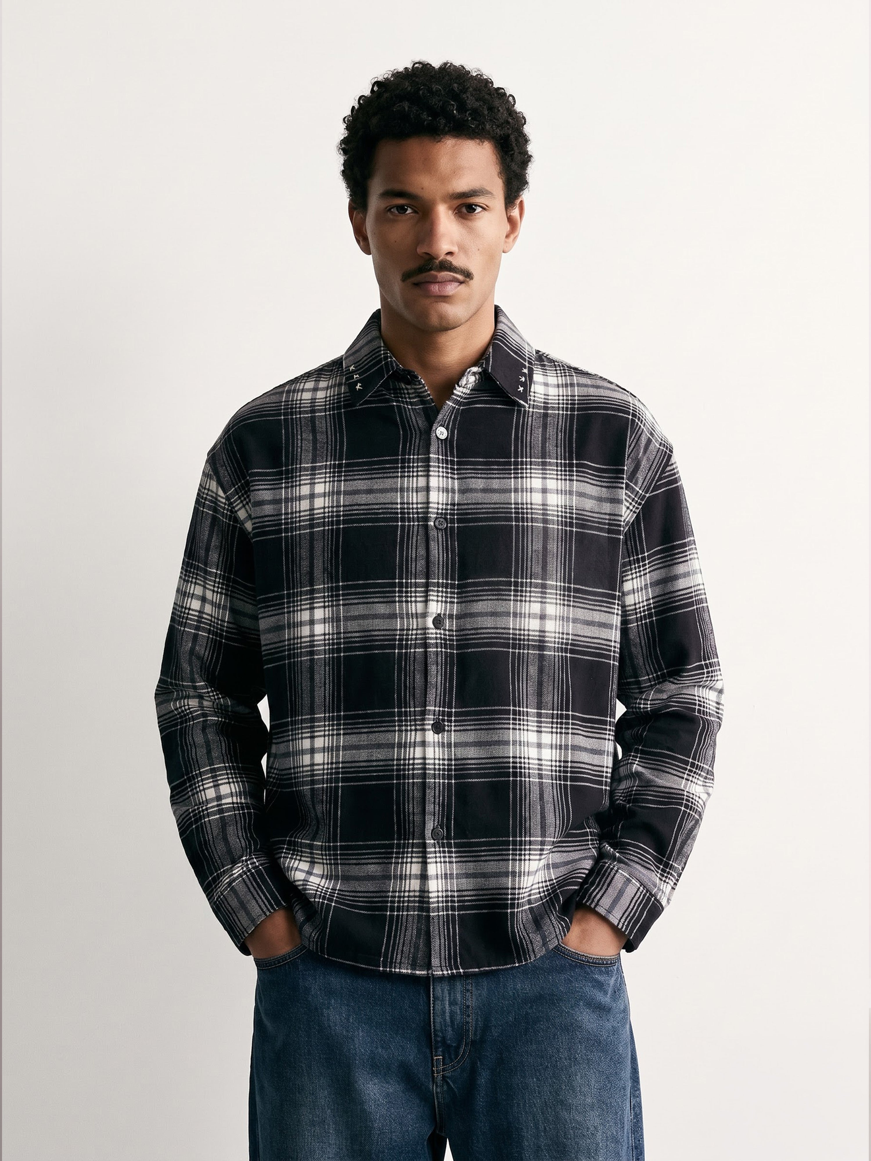 Midnight Checkered Flannel