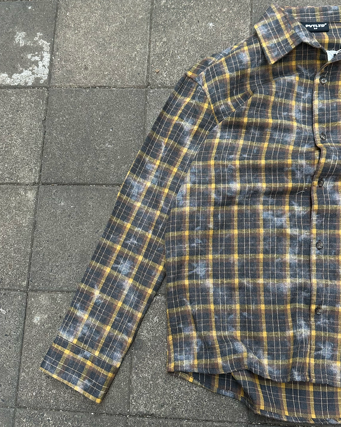Mustard Frost Flannel