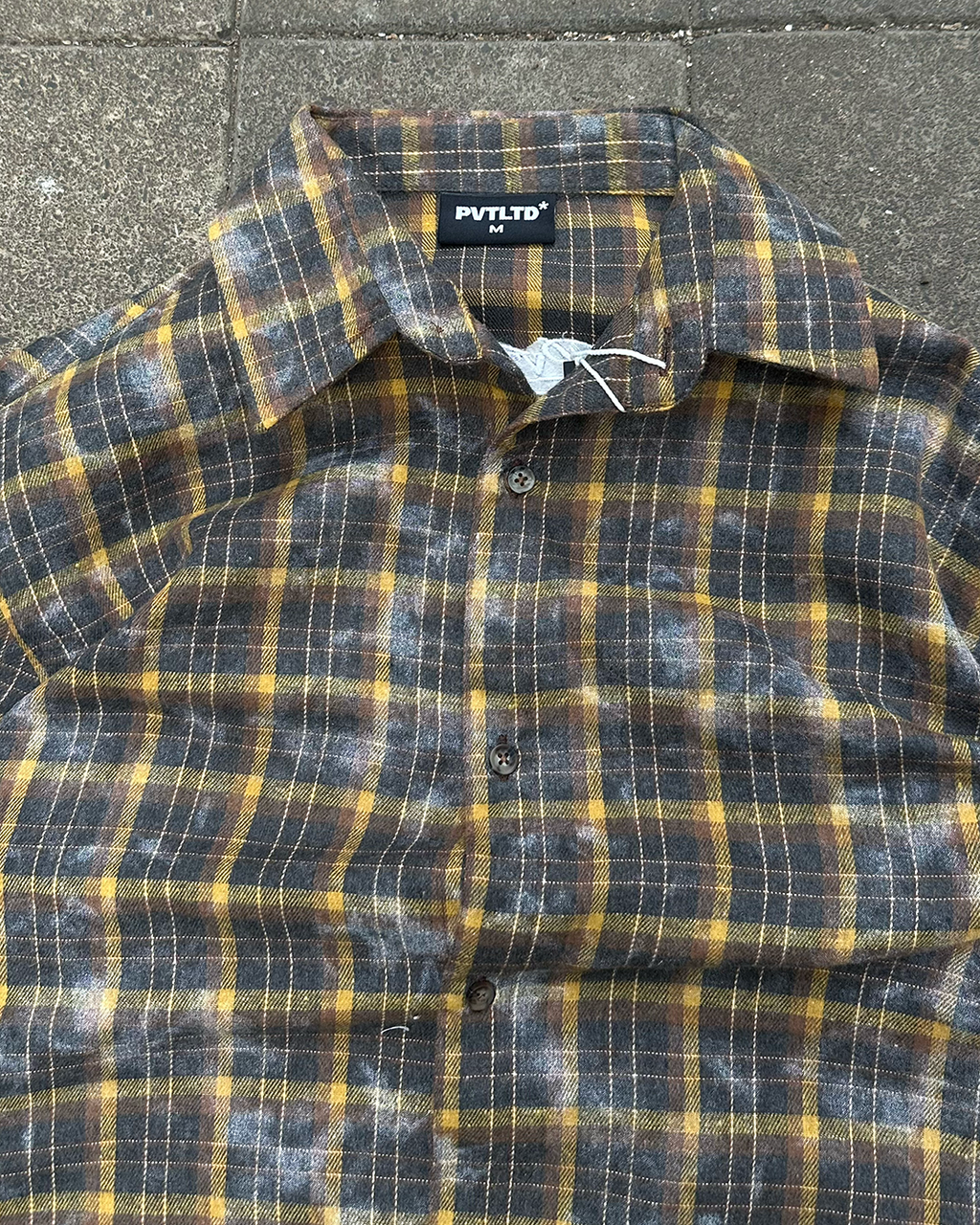 Mustard Frost Flannel
