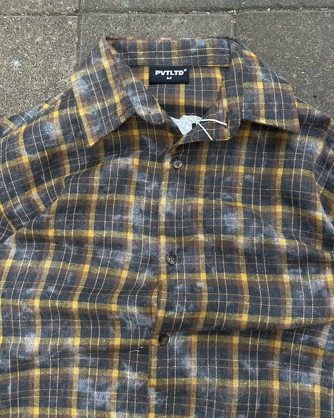 Mustard Frost Flannel