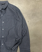 Navy Checks Shirt