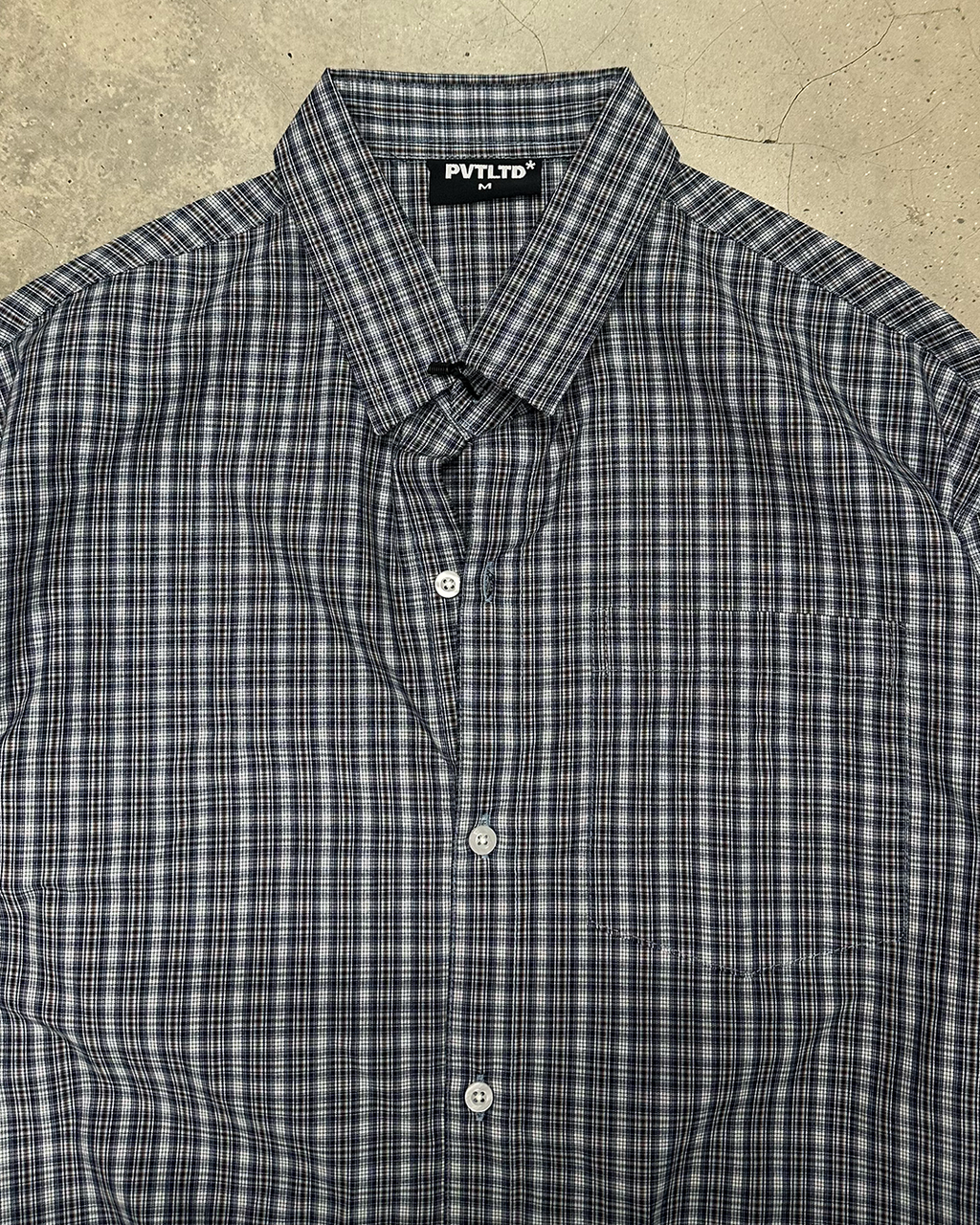 Navy Checks Shirt