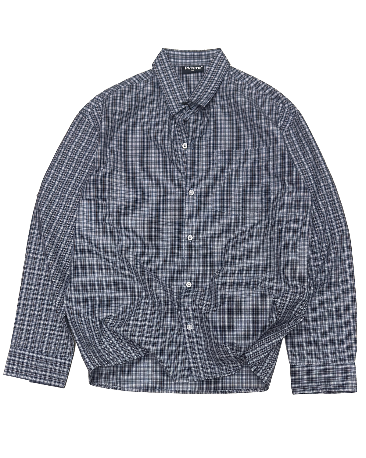 Navy Checks Shirt