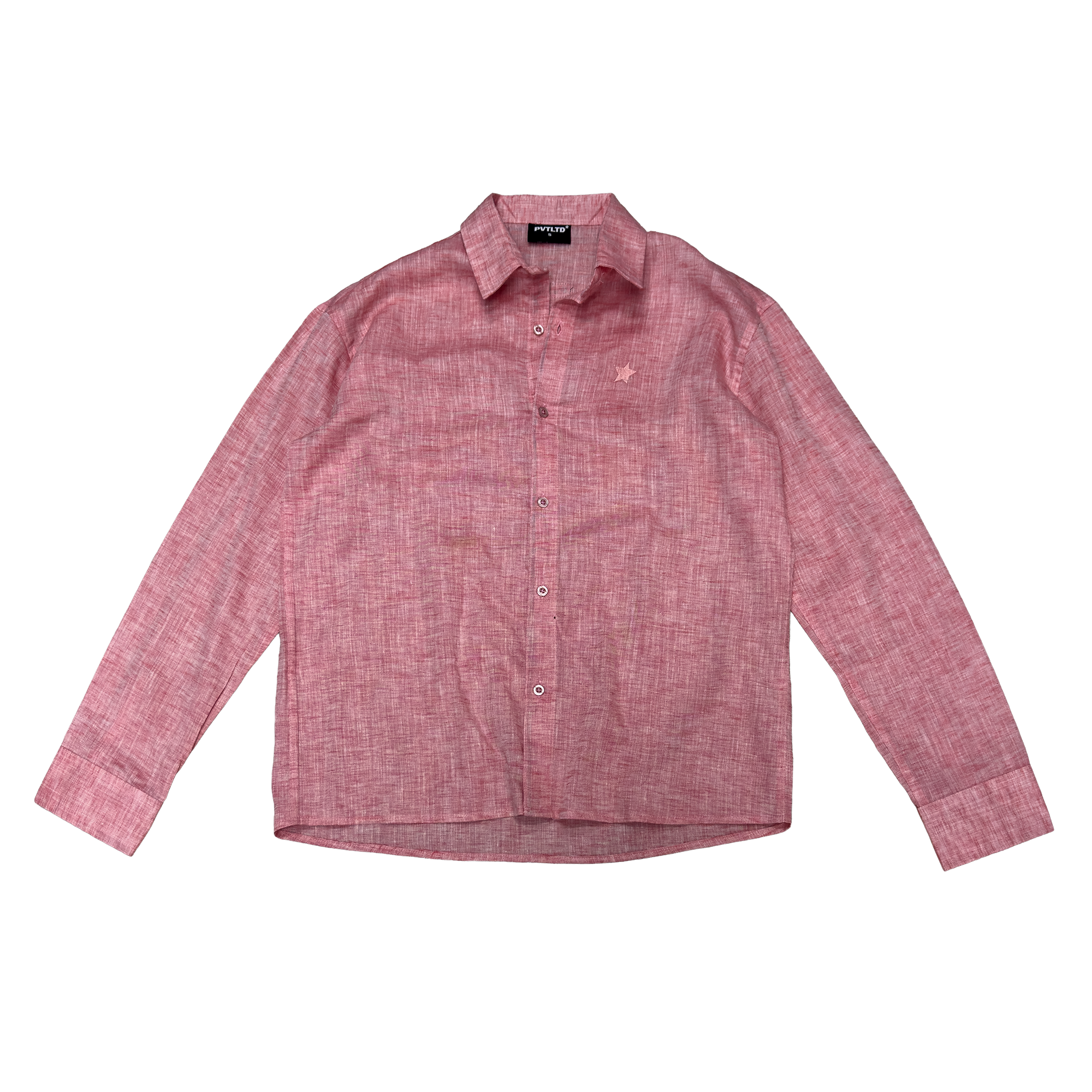Tart Peach Solid Shirt