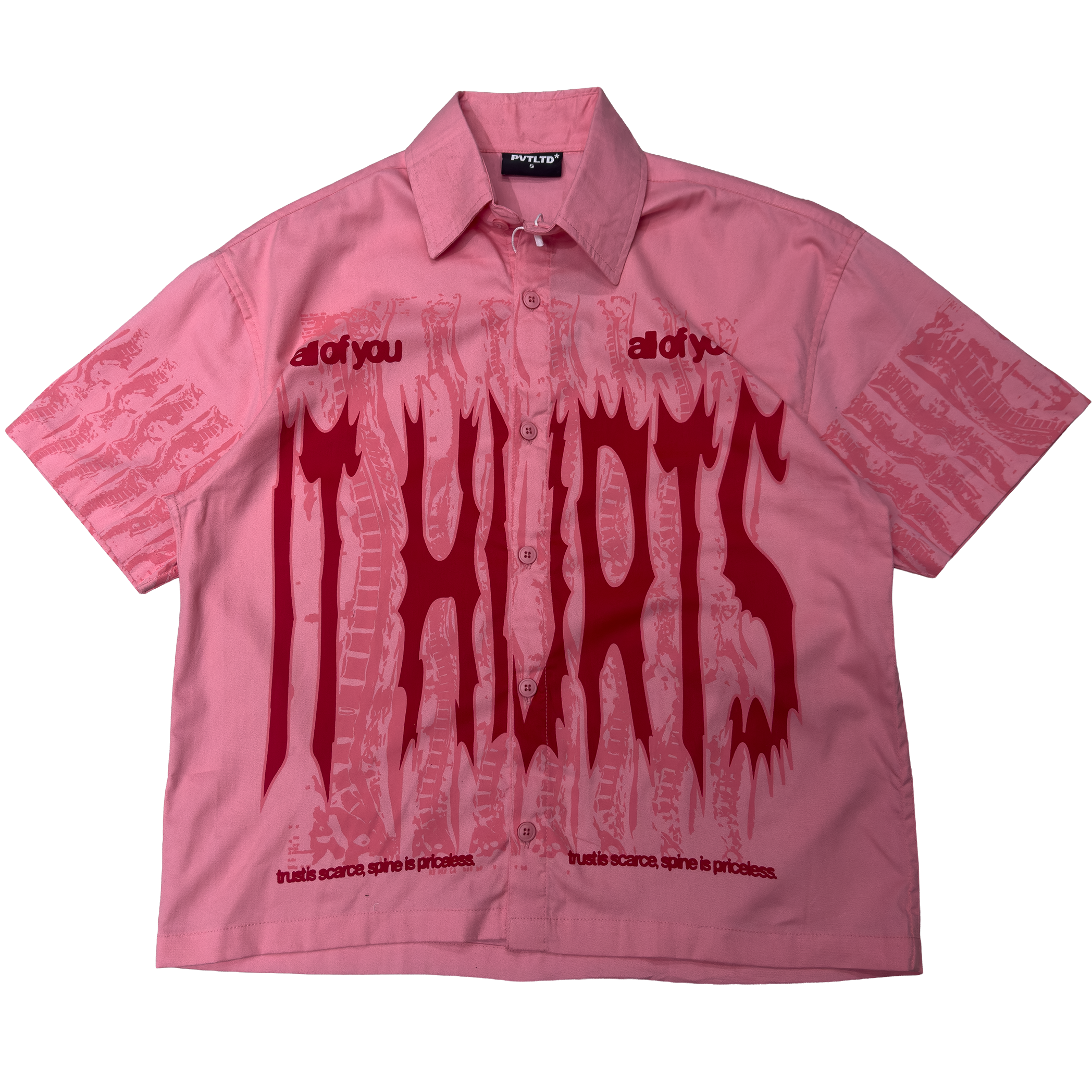 Pink Blood Shirt