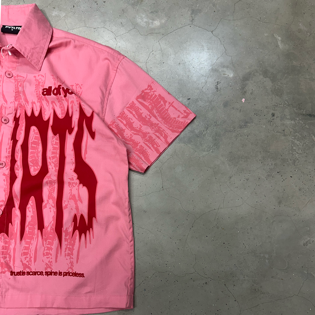 Pink Blood Shirt