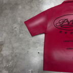 PVTLTD* Legacy Shirt on concrete, back print and faded wash detailing