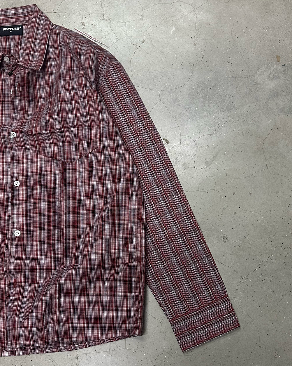 Rust Checks Shirt