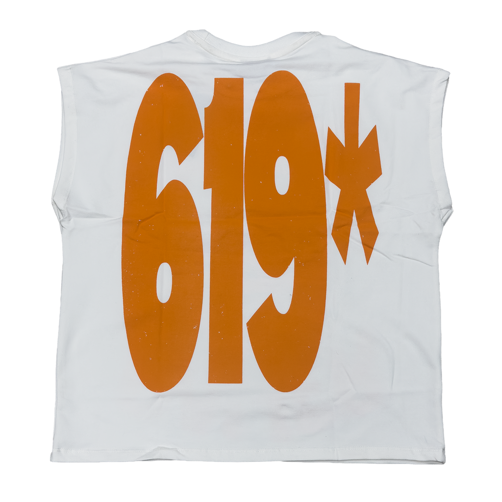 White Raw Power Vest