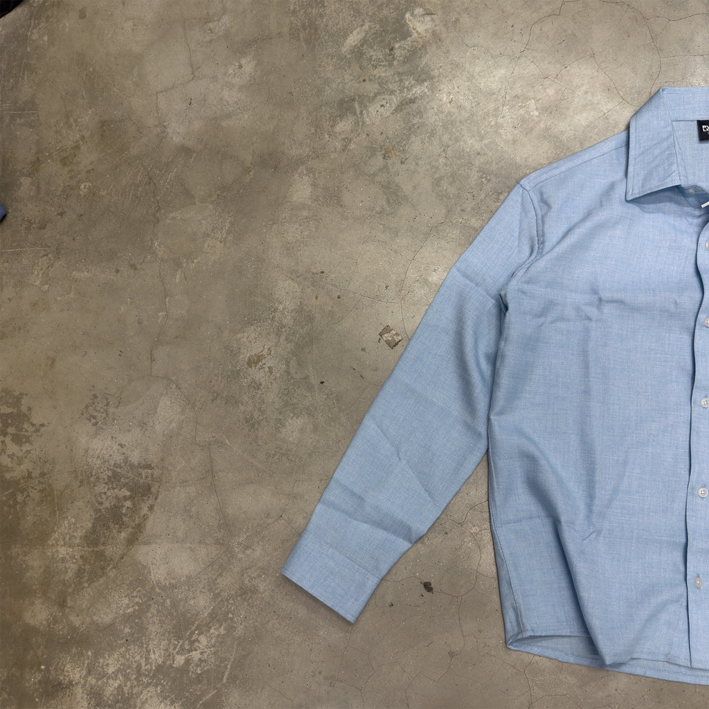 Sky Blue Linen Shirt