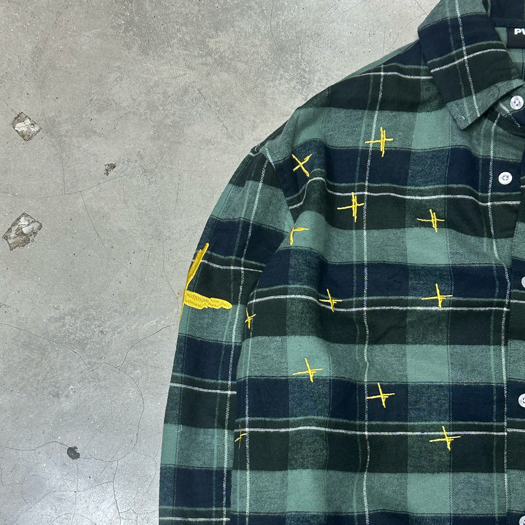 Star Spotting Checkered Shirt