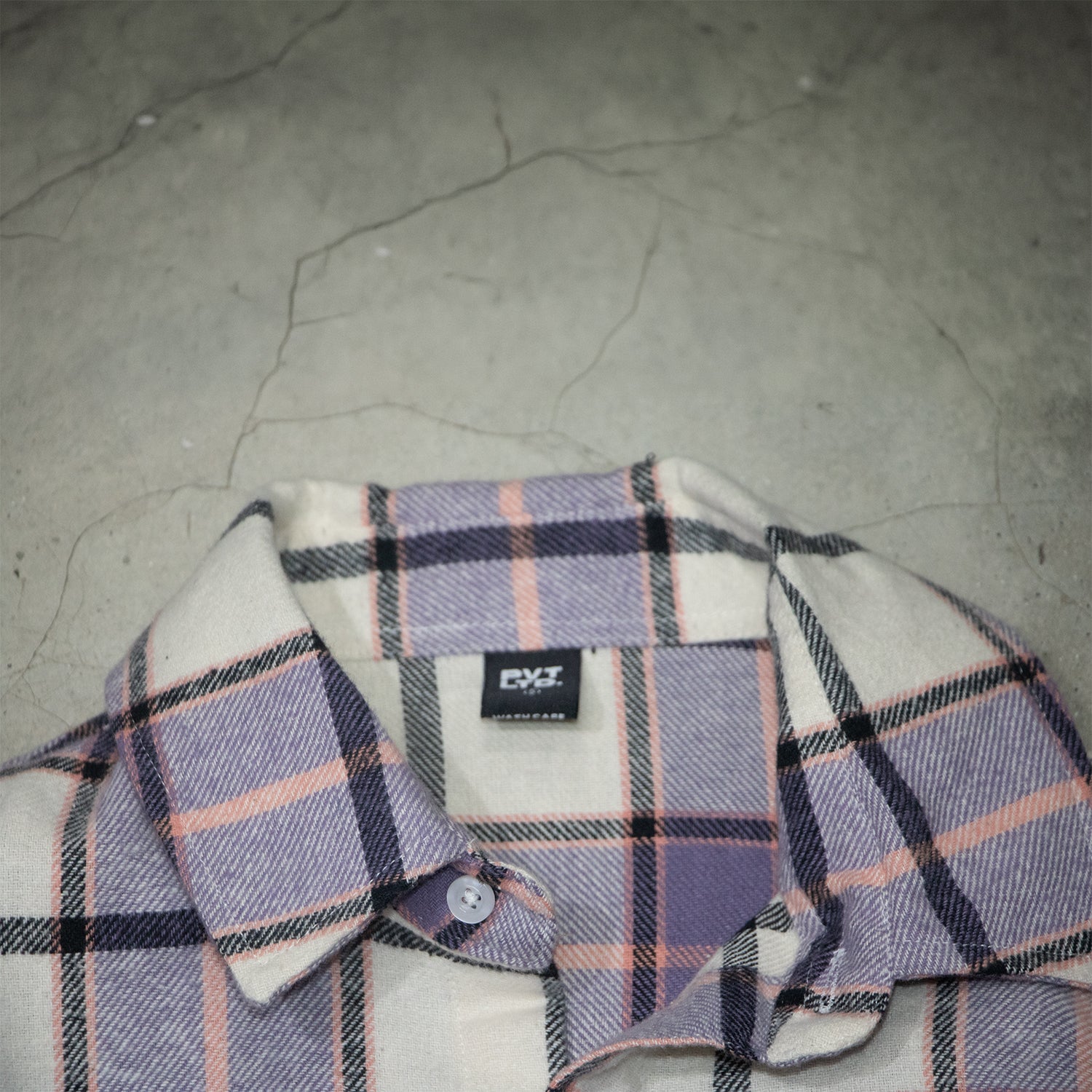 Purple Checkered Shirt